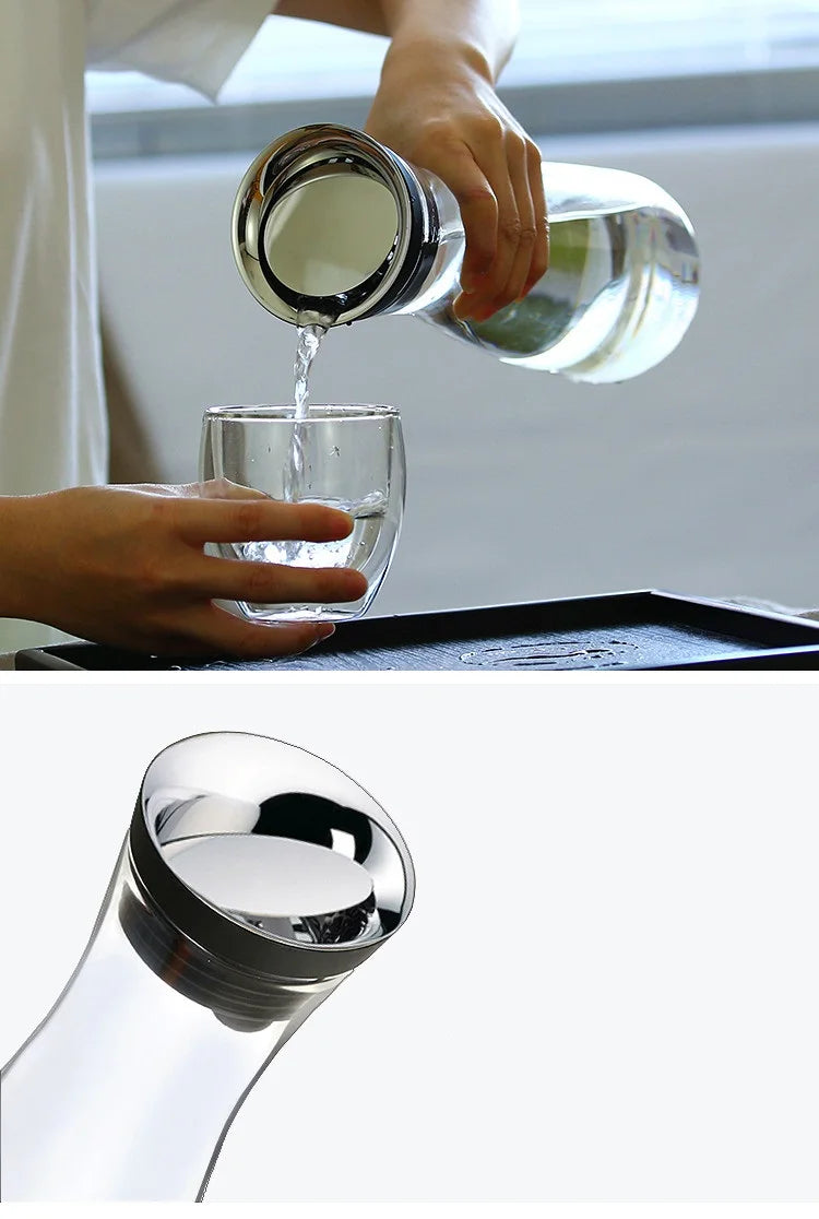 Tilted Design with Stainless Steel Lid for Hot & Cold Beverages